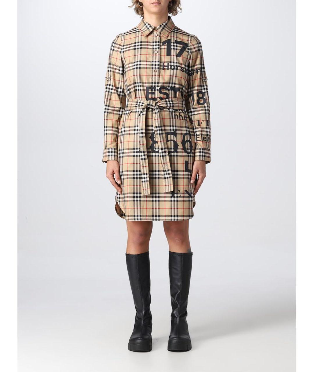 BURBERRY Повседневное платье, фото 2