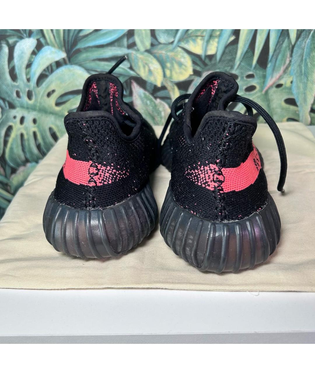 ADIDAS YEEZY Черные текстильные кроссовки, фото 4