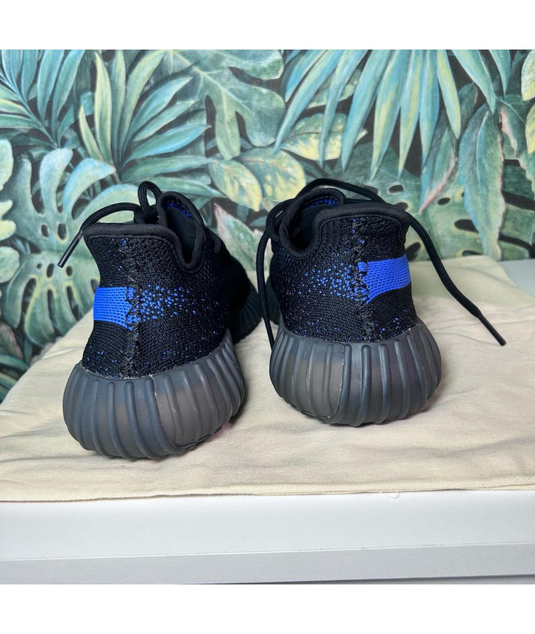 ADIDAS YEEZY Черные текстильные кроссовки, фото 4