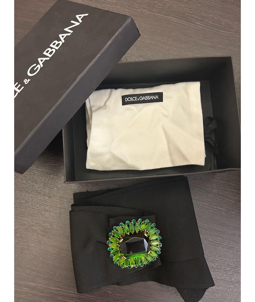 DOLCE&GABBANA Зеленый ремень, фото 2