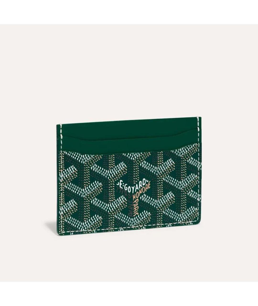 GOYARD Зеленый кардхолдер, фото 4