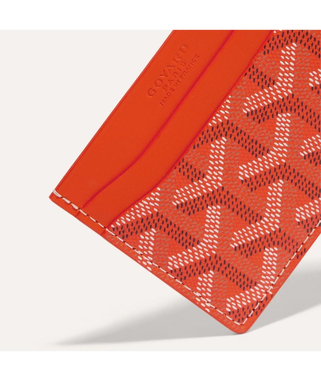 GOYARD Оранжевый кардхолдер, фото 3