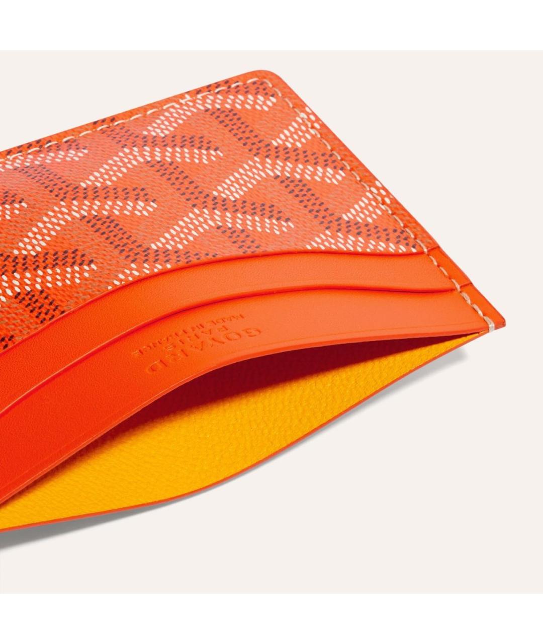 GOYARD Оранжевый кардхолдер, фото 2