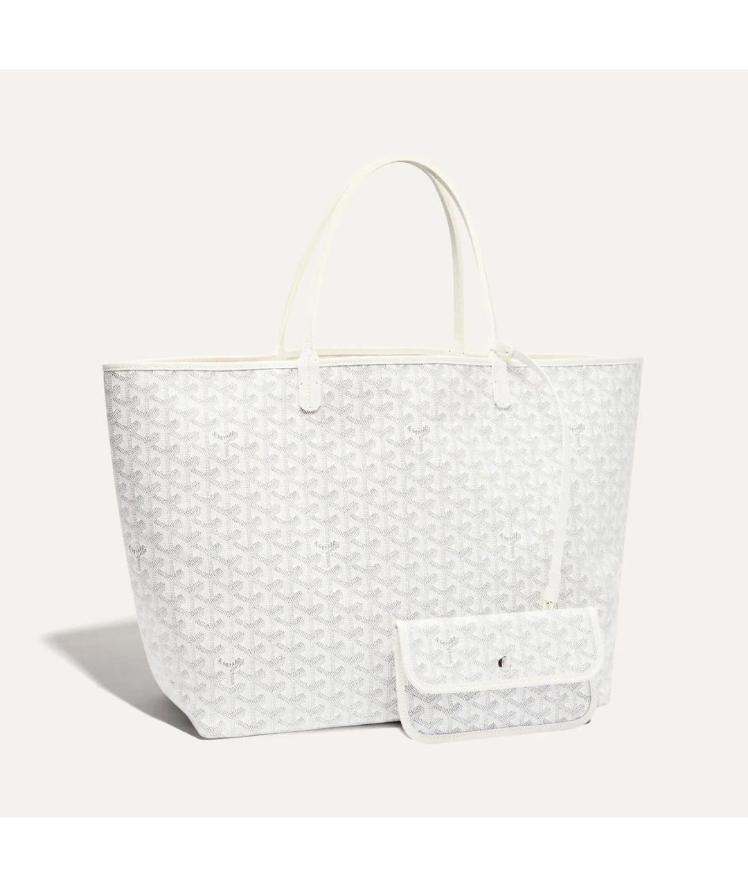 GOYARD Белая сумка тоут, фото 4