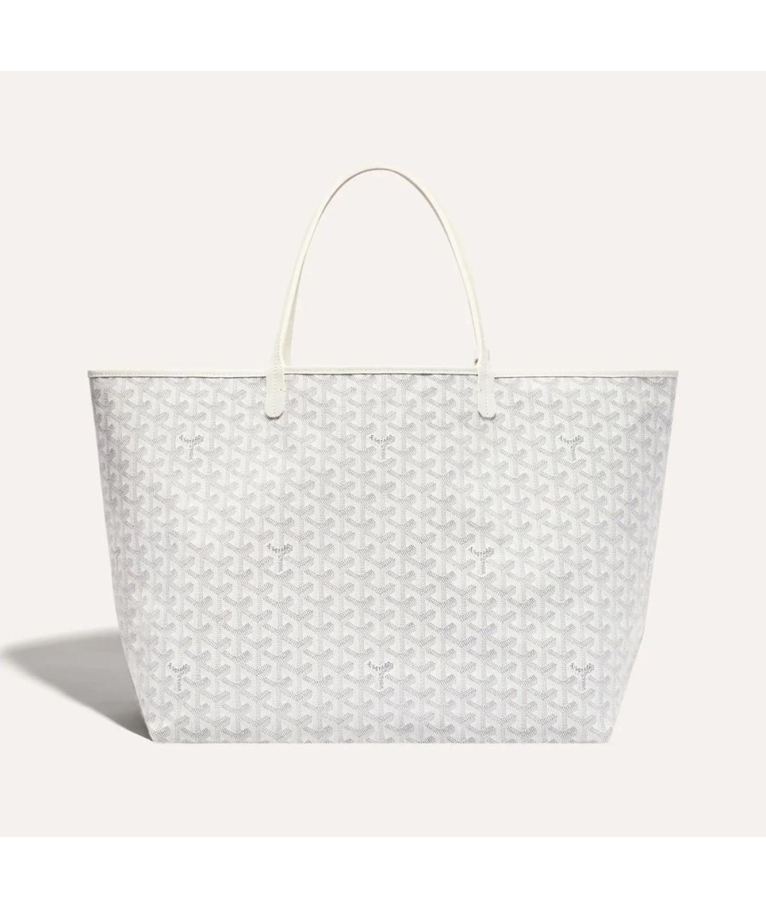 GOYARD Белая сумка тоут, фото 2