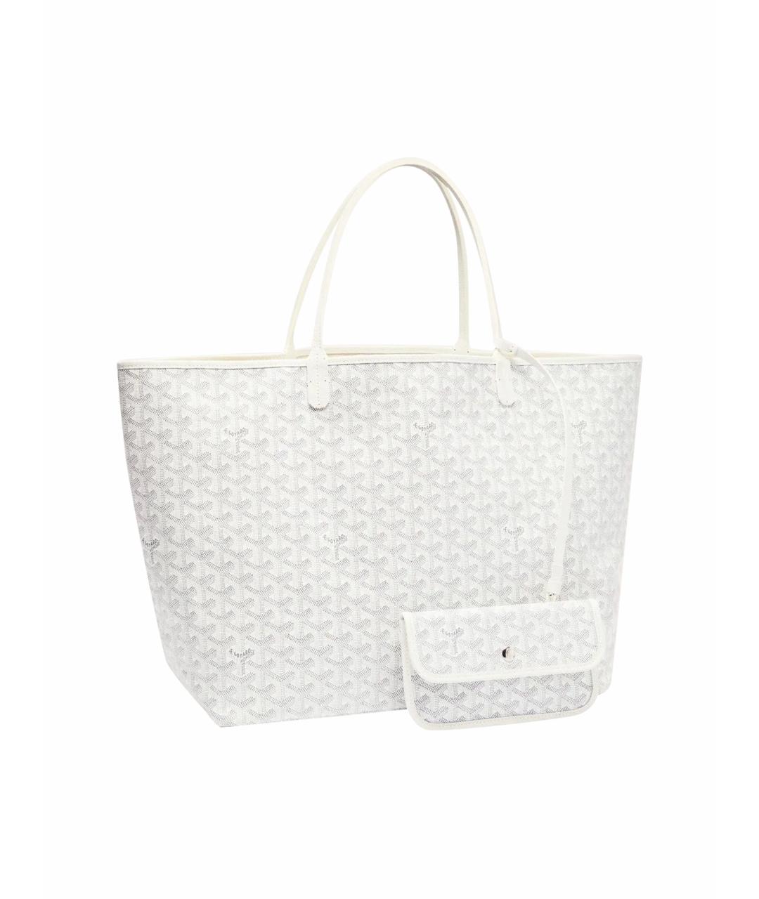 GOYARD Белая сумка тоут, фото 1