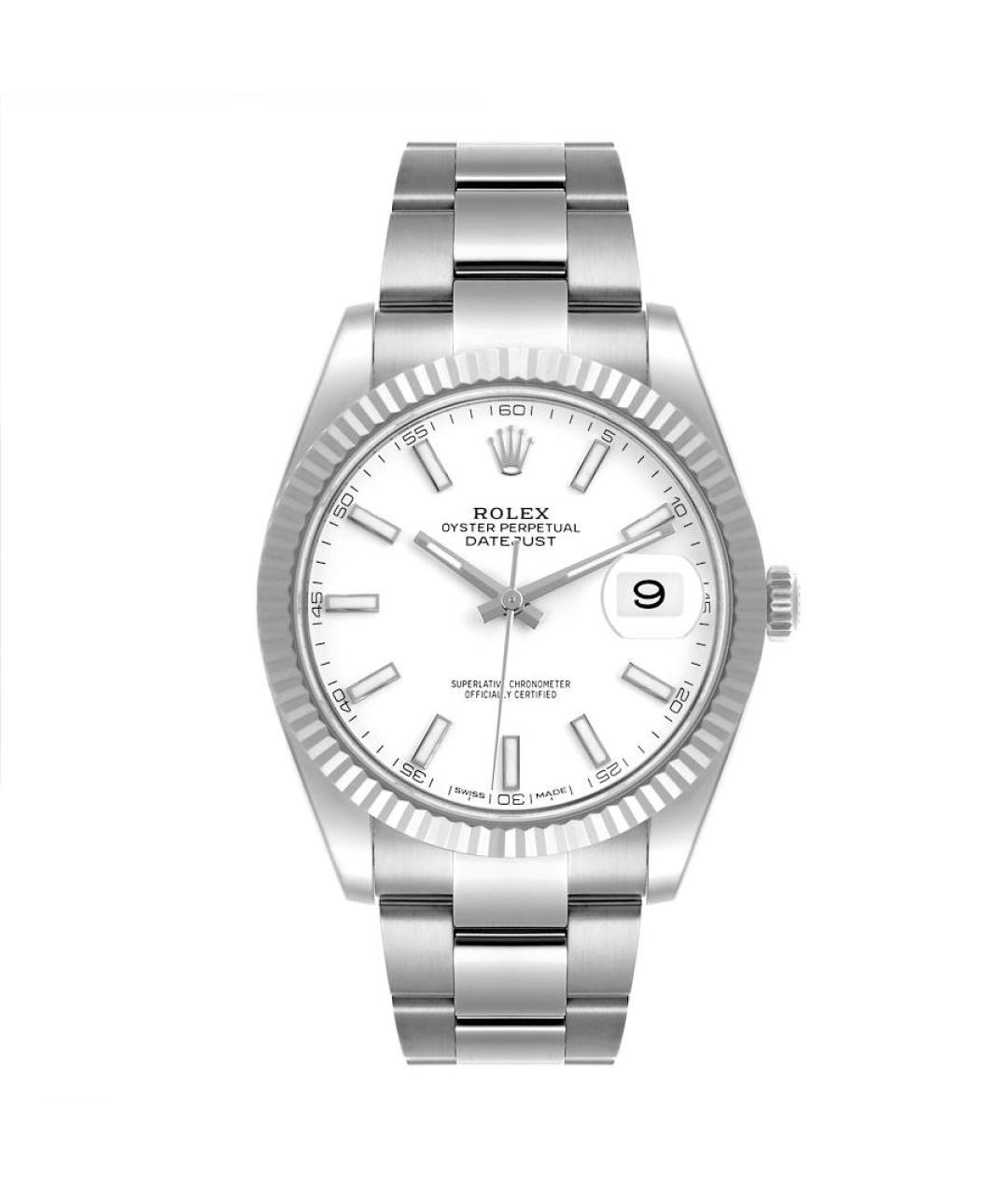 ROLEX Золотые часы из белого золота, фото 1