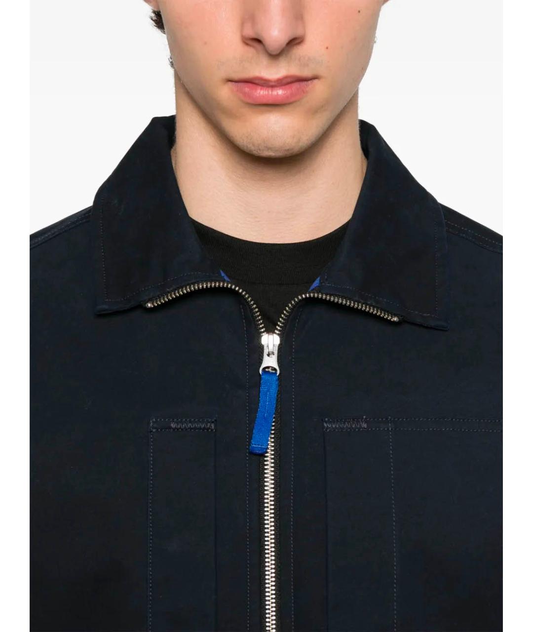 STONE ISLAND Темно-синяя куртка, фото 5