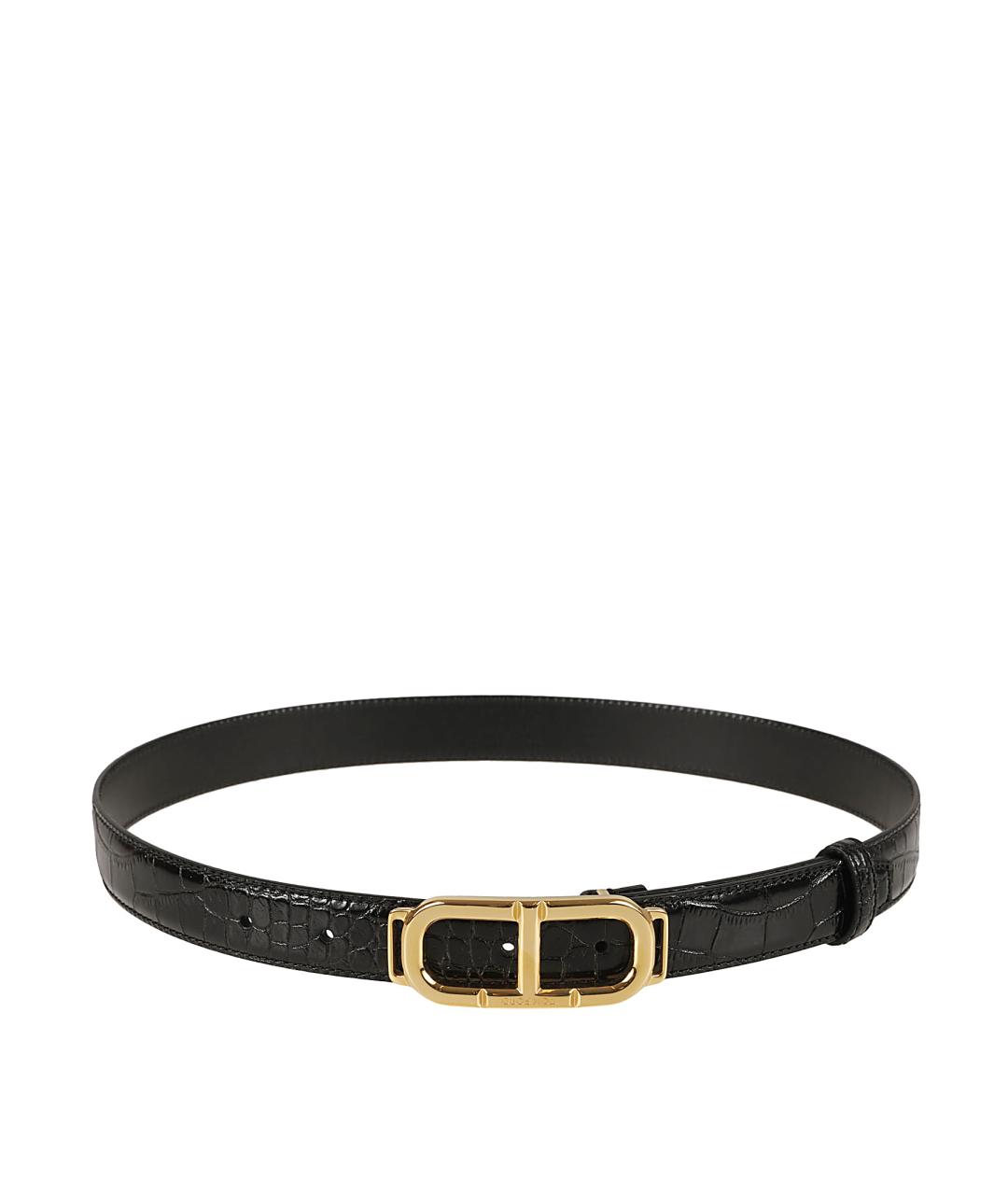 TOM FORD Черный кожаный ремень, фото 1