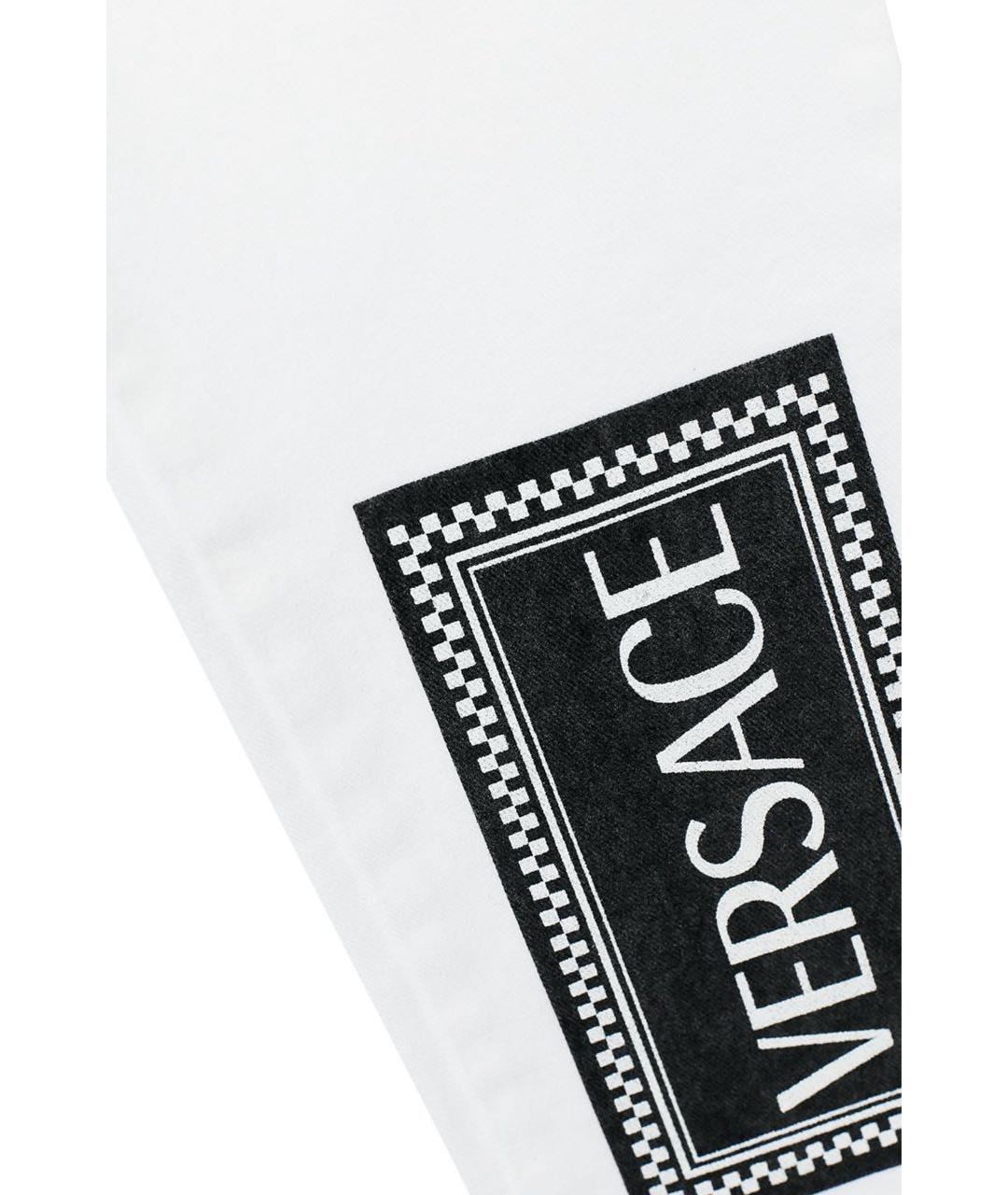 VERSACE Белые деним детские джинсы, фото 3