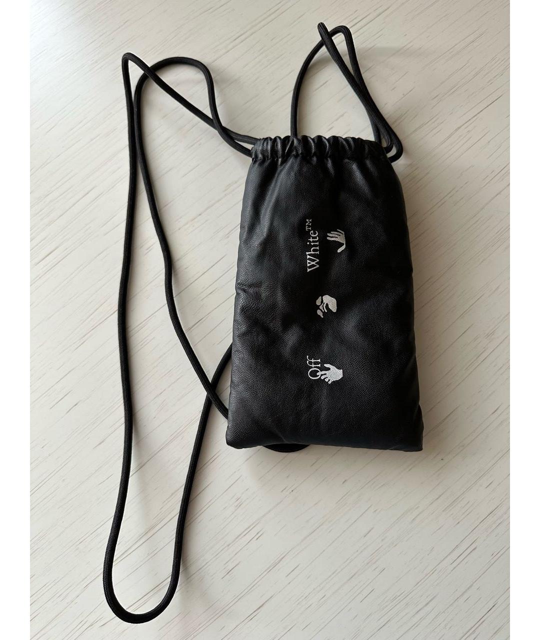 OFF-WHITE Черные пластиковые солнцезащитные очки, фото 6