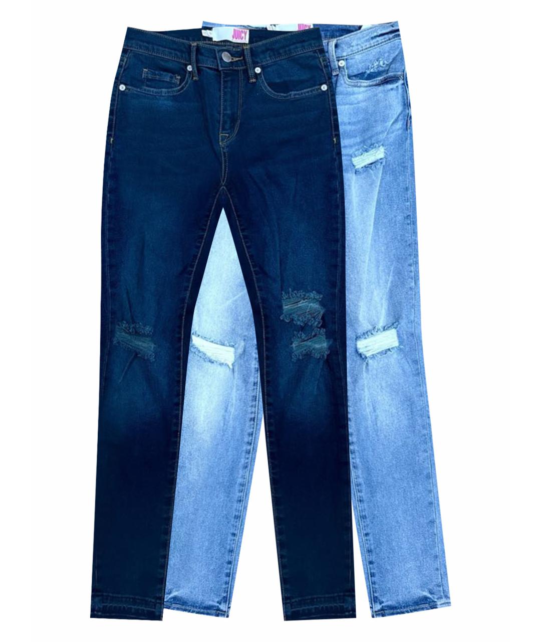 JUICY COUTURE Мульти хлопковые джинсы слим, фото 1