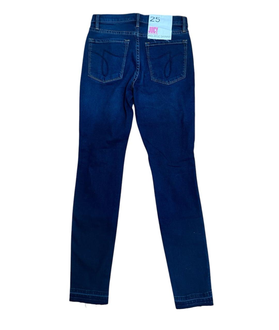 JUICY COUTURE Мульти хлопковые джинсы слим, фото 5