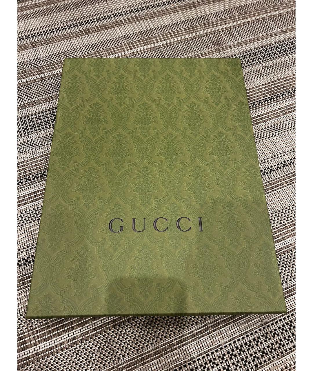 GUCCI Розовый шелковый платок, фото 5