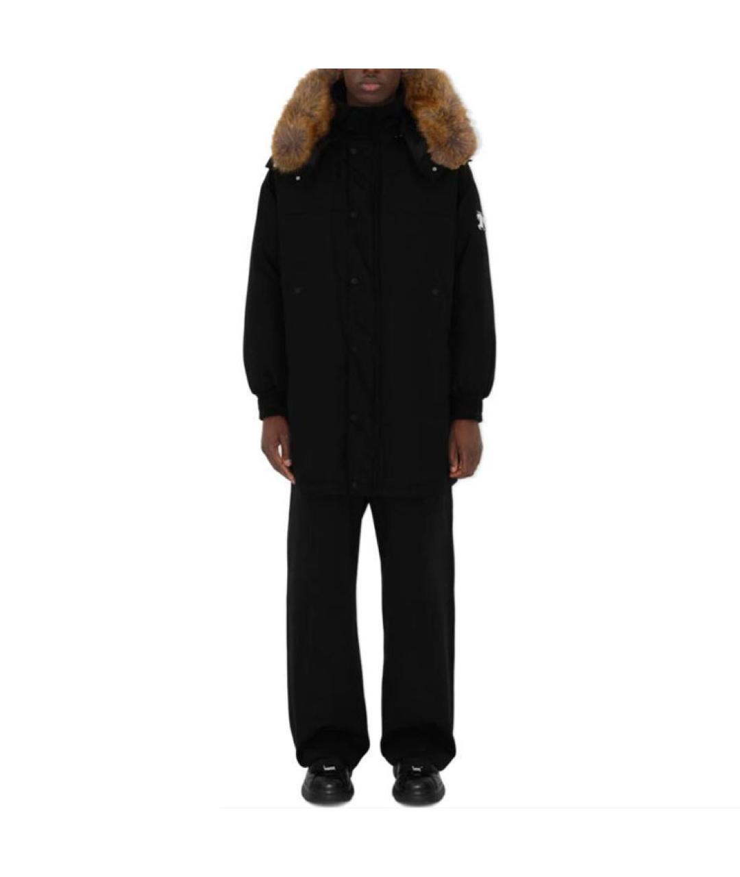 BURBERRY Черный пуховик, фото 4