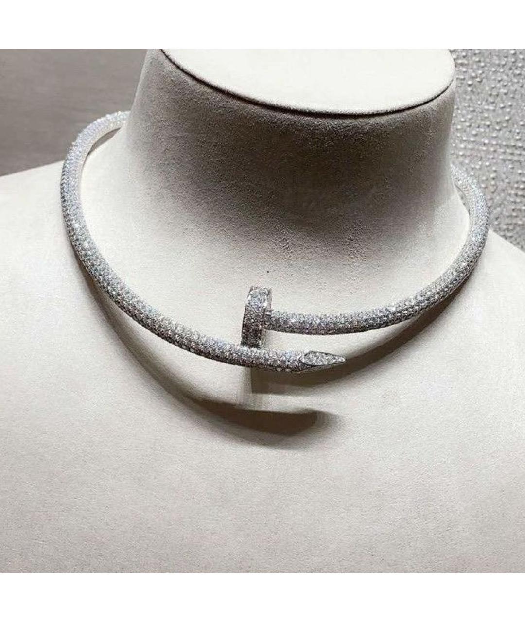 CARTIER Колье из белого золота, фото 3