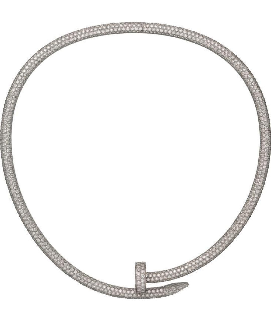 CARTIER Колье из белого золота, фото 1