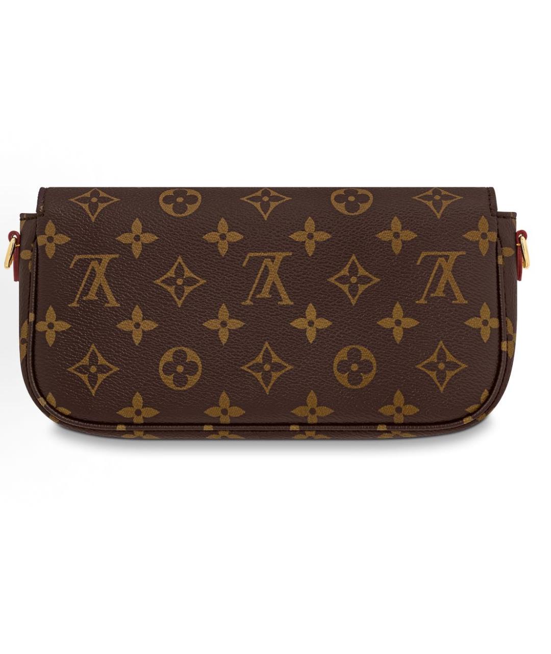 LOUIS VUITTON Коричневая сумка с короткими ручками, фото 3