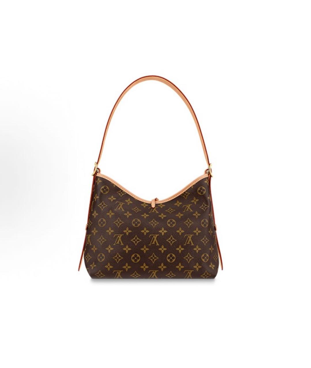 LOUIS VUITTON Коричневая сумка с короткими ручками, фото 3