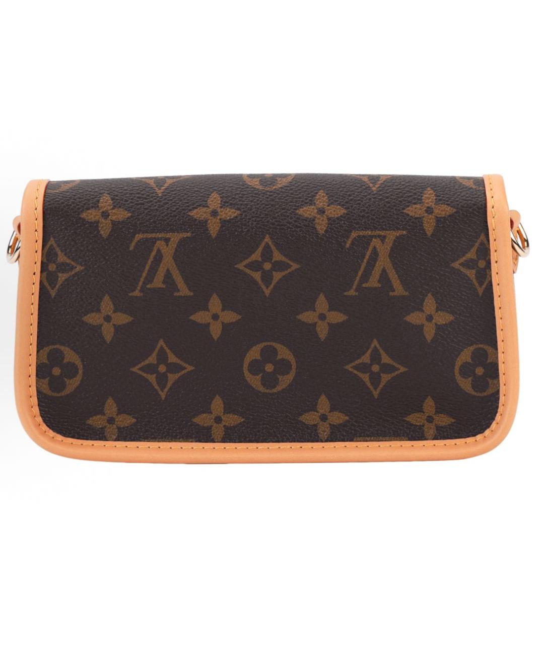 LOUIS VUITTON Коричневая сумка через плечо, фото 3