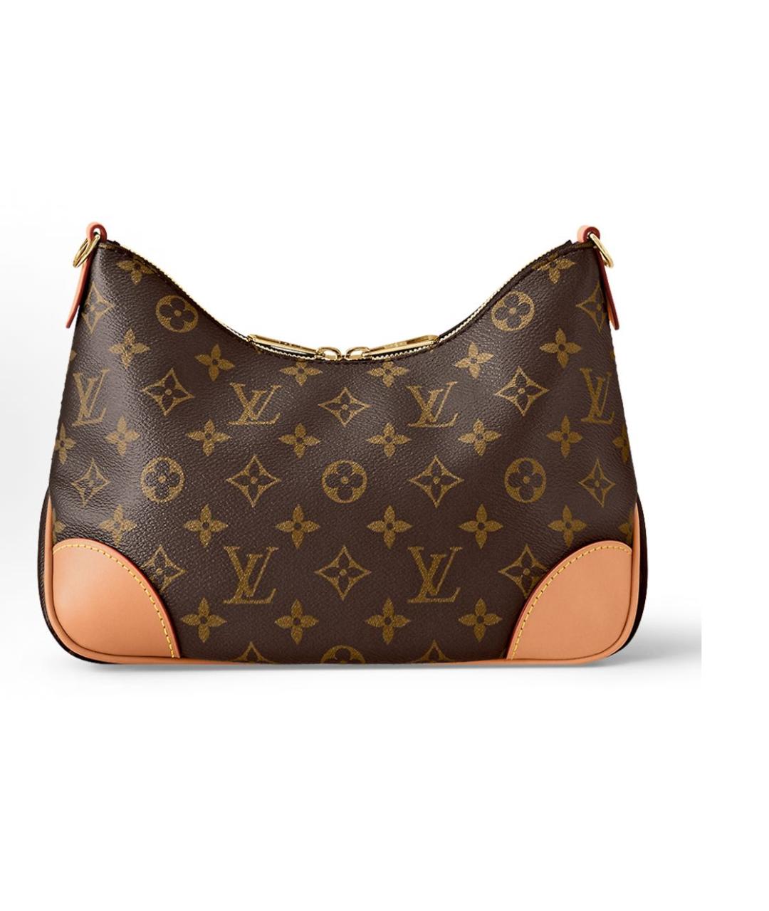 LOUIS VUITTON Коричневая сумка через плечо, фото 3