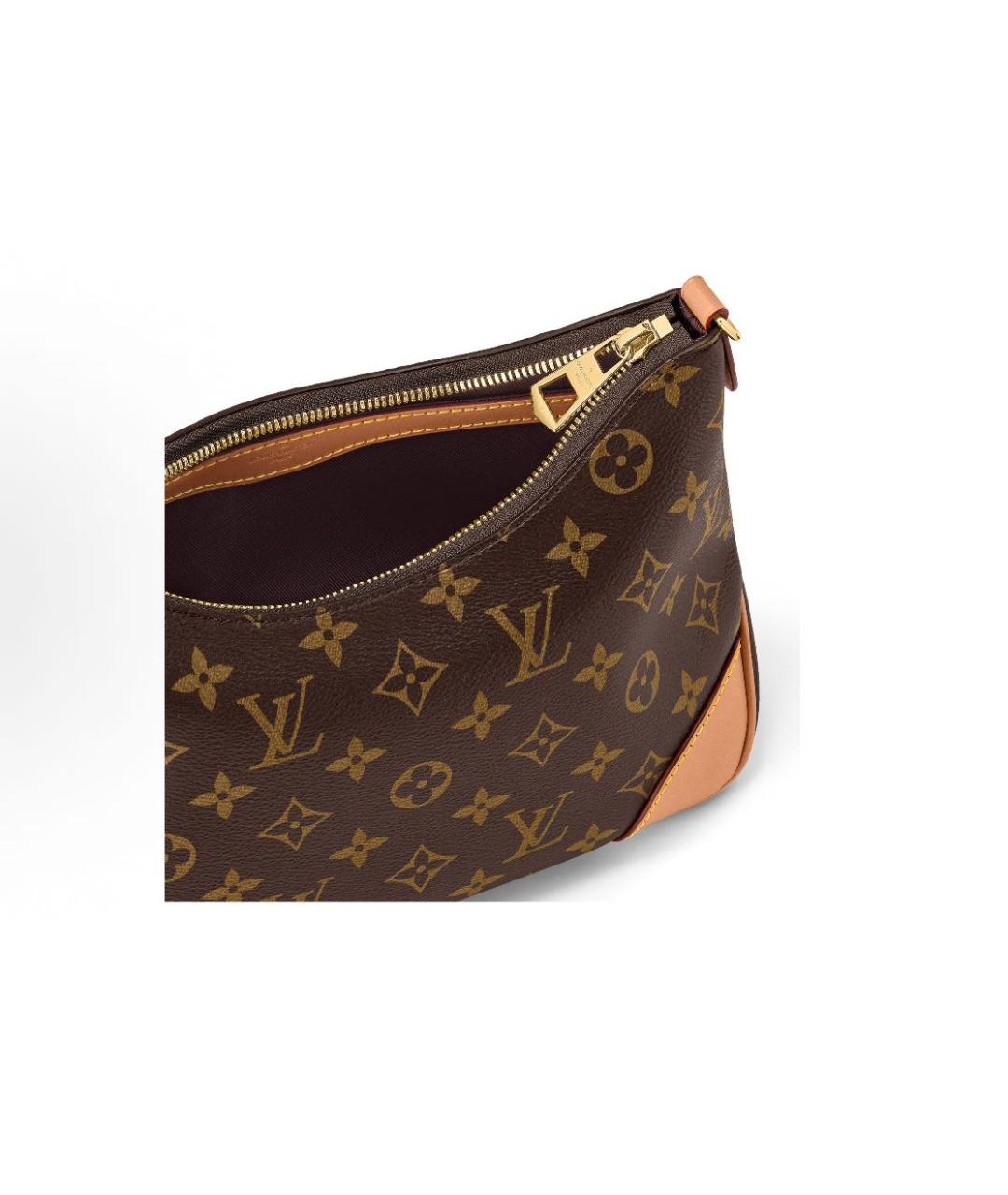 LOUIS VUITTON Коричневая сумка через плечо, фото 4