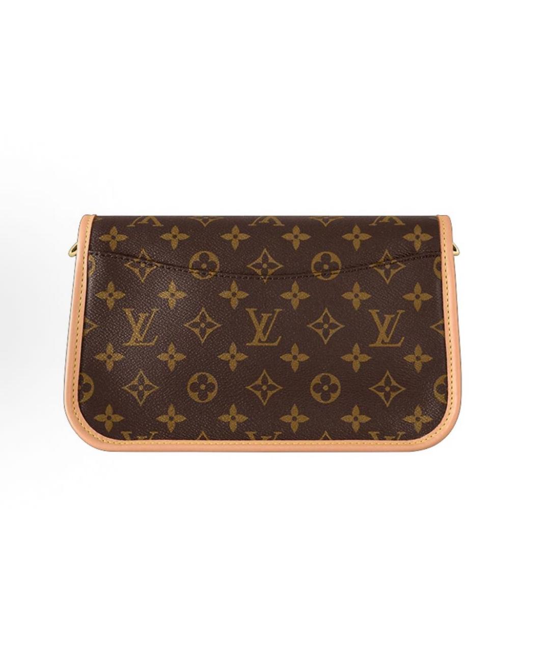 LOUIS VUITTON Коричневая сумка через плечо, фото 3