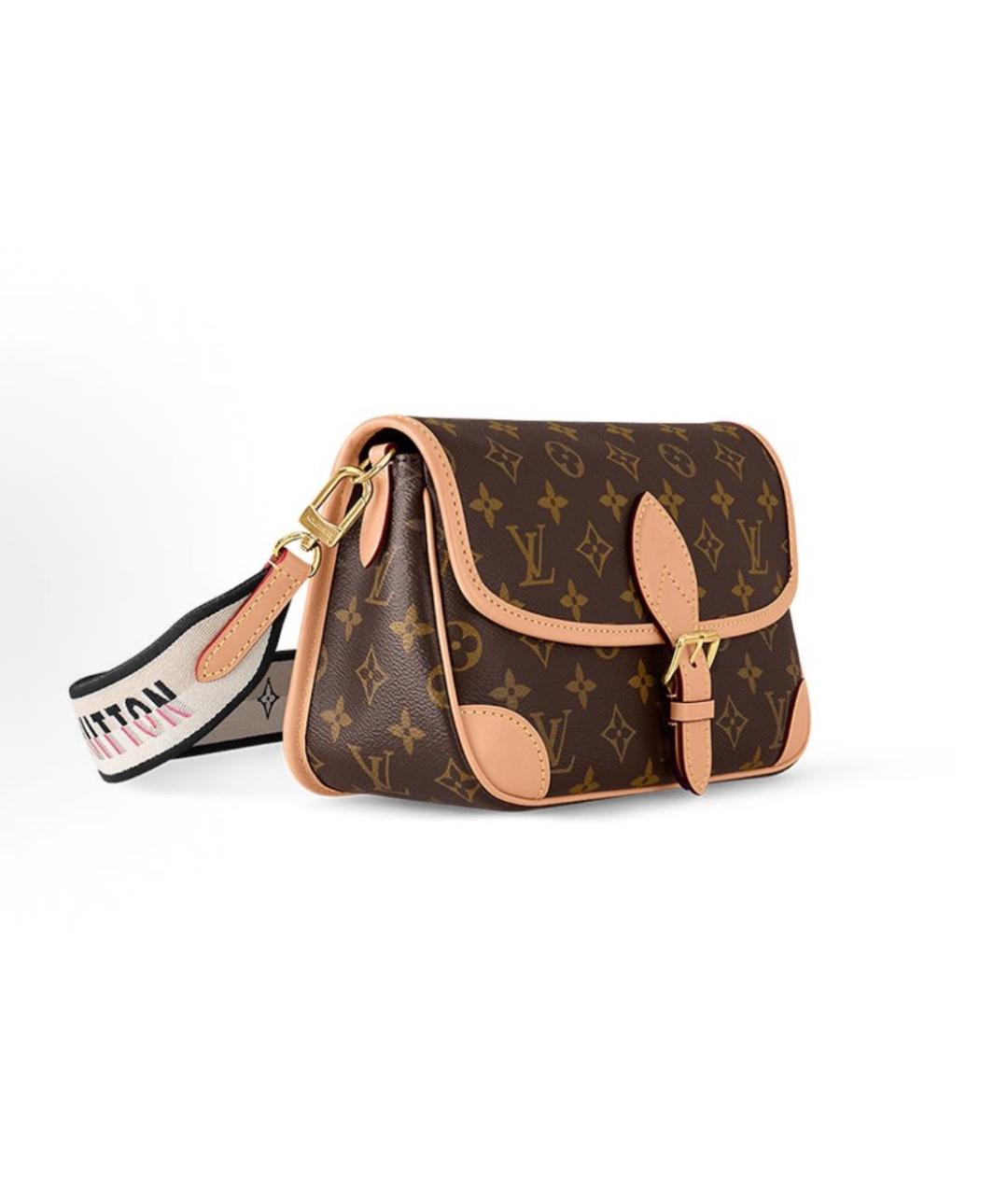 LOUIS VUITTON Коричневая сумка через плечо, фото 2