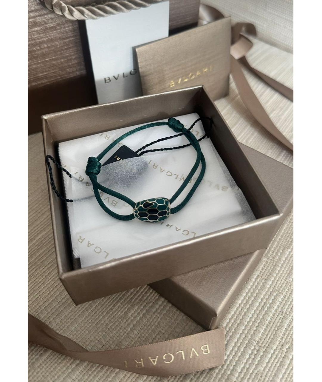 BVLGARI Зеленый браслет, фото 3