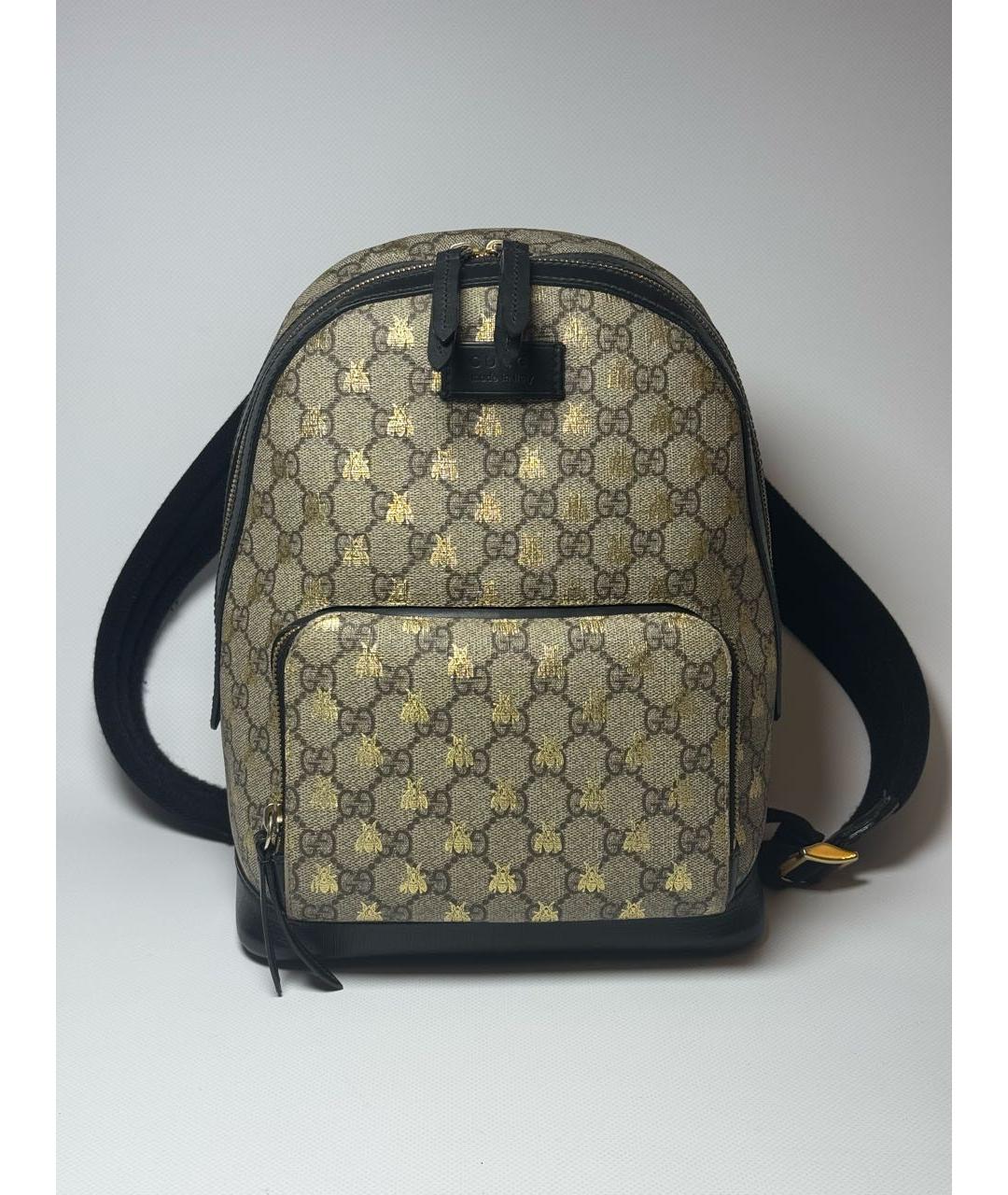 GUCCI Бежевый рюкзак, фото 9