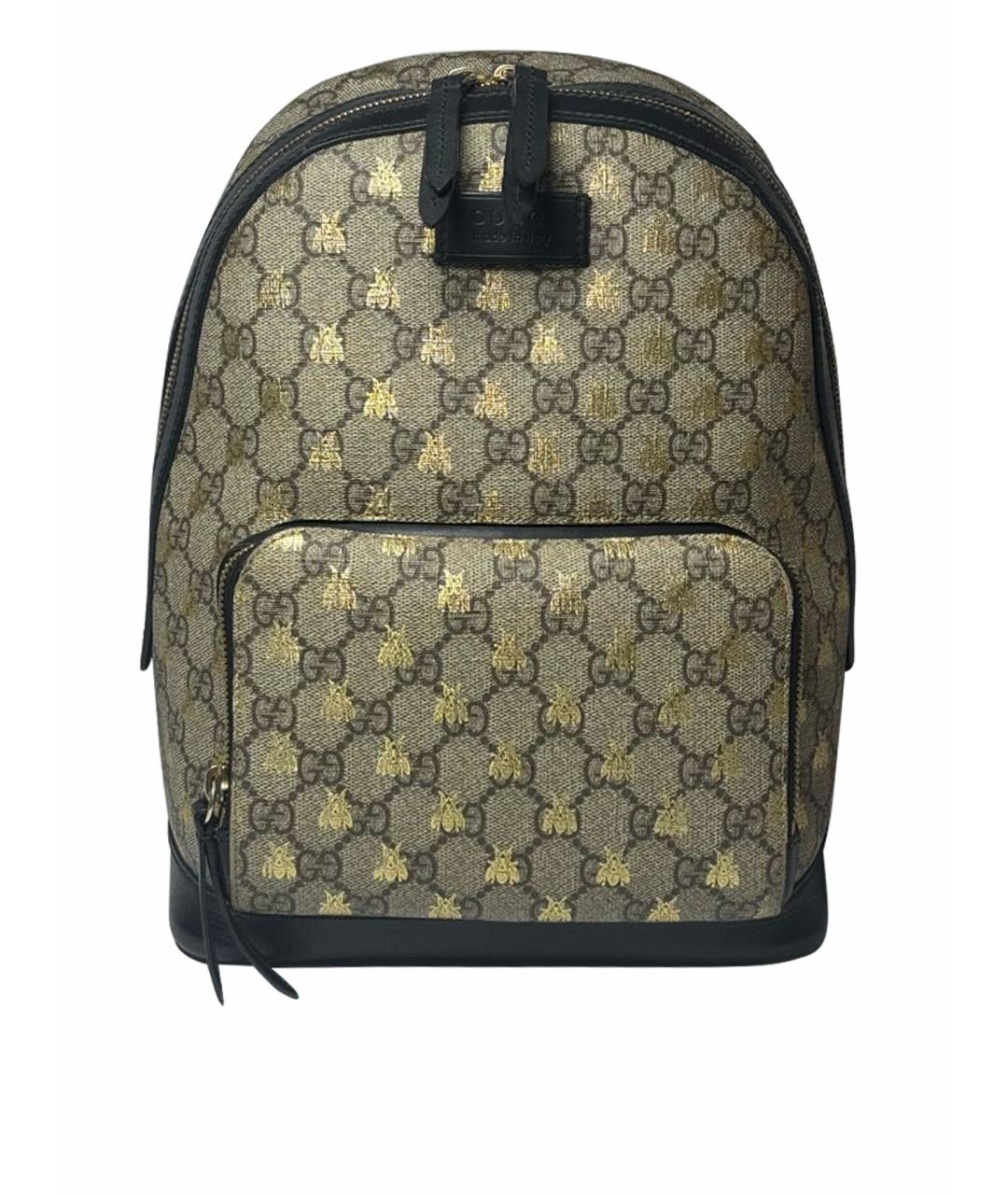 GUCCI Бежевый рюкзак, фото 1