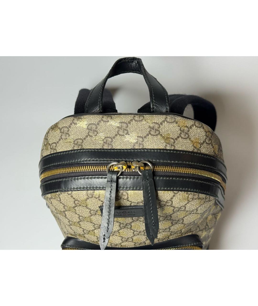 GUCCI Бежевый рюкзак, фото 7
