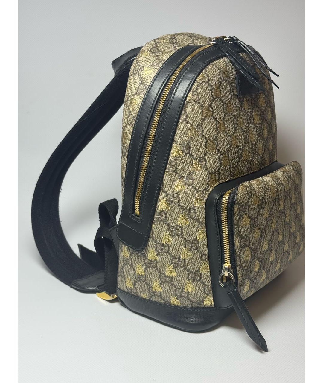 GUCCI Бежевый рюкзак, фото 2
