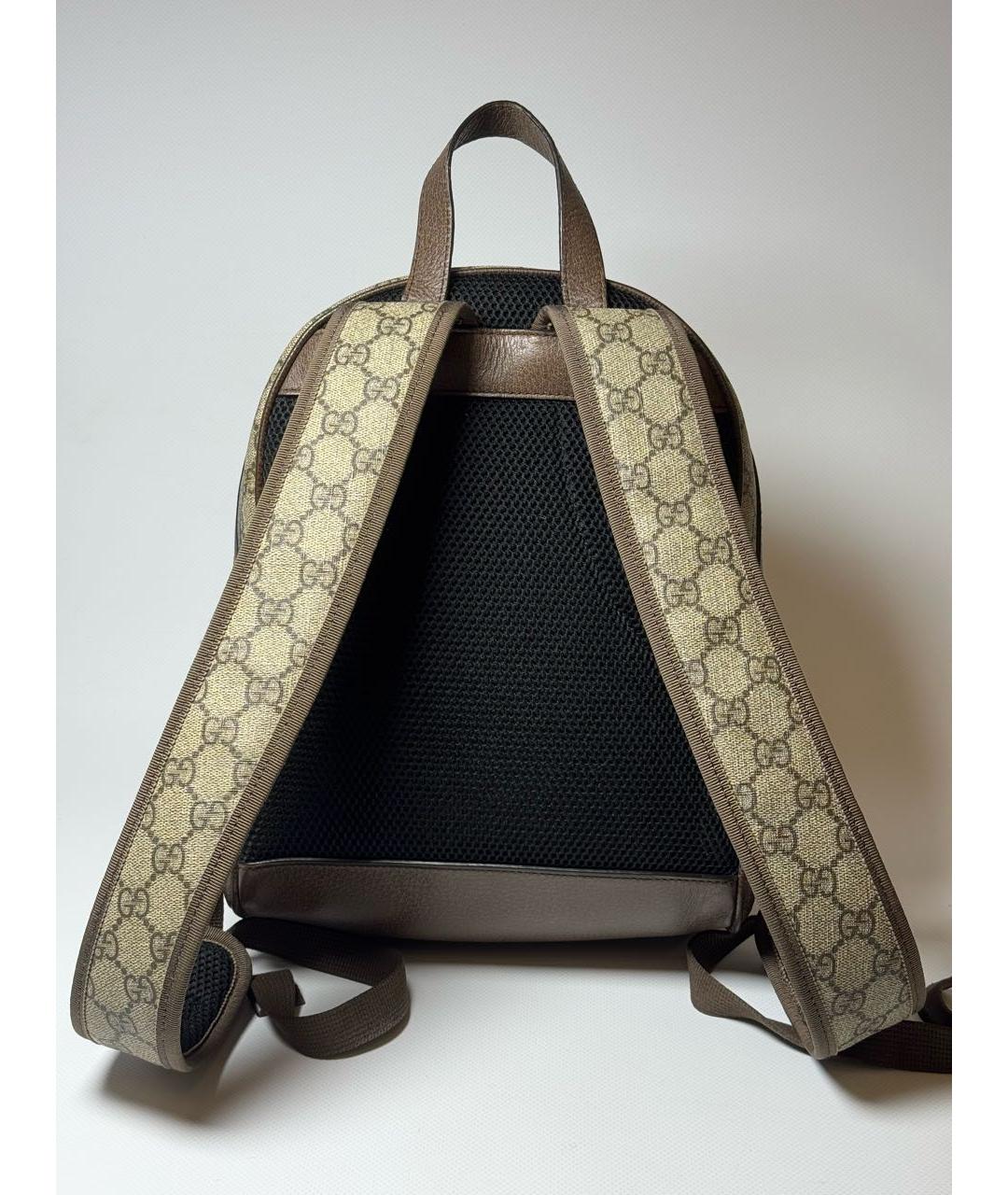 GUCCI Коричневый рюкзак, фото 3