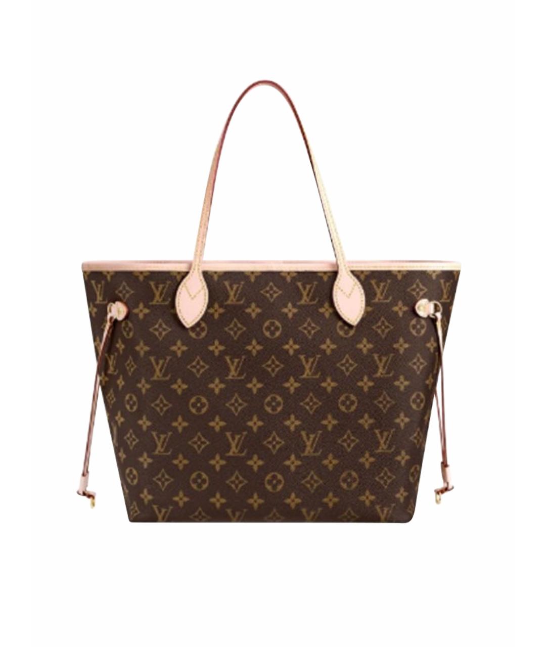 LOUIS VUITTON Коричневая сумка тоут, фото 1
