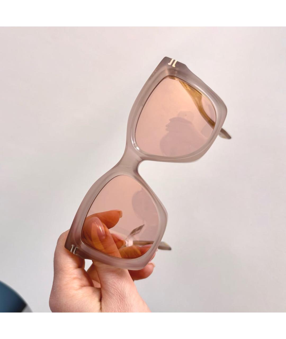 MARC JACOBS Розовые пластиковые солнцезащитные очки, фото 6