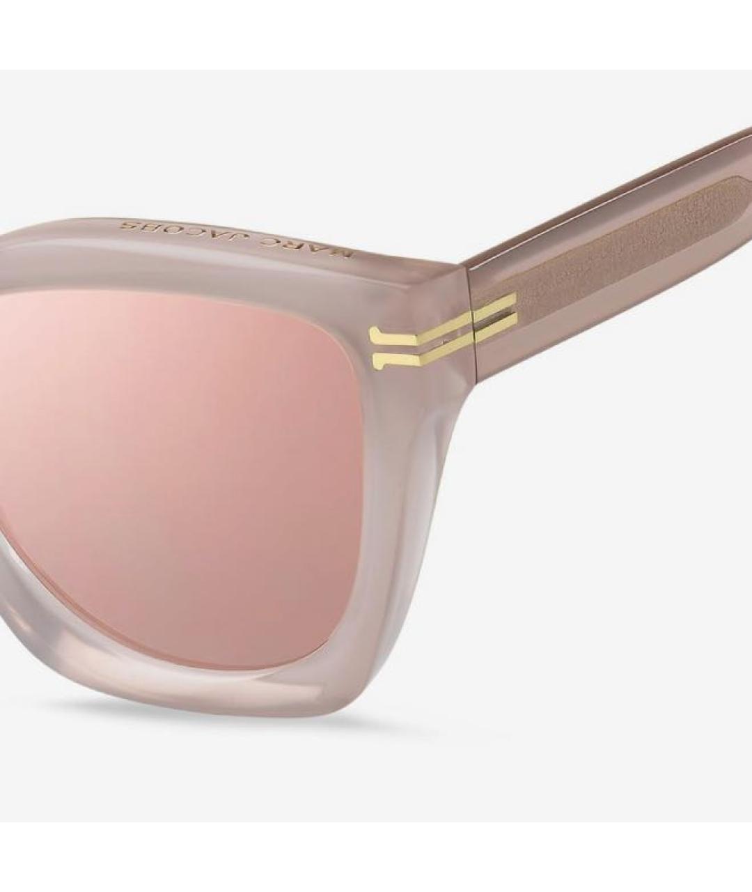 MARC JACOBS Розовые пластиковые солнцезащитные очки, фото 3