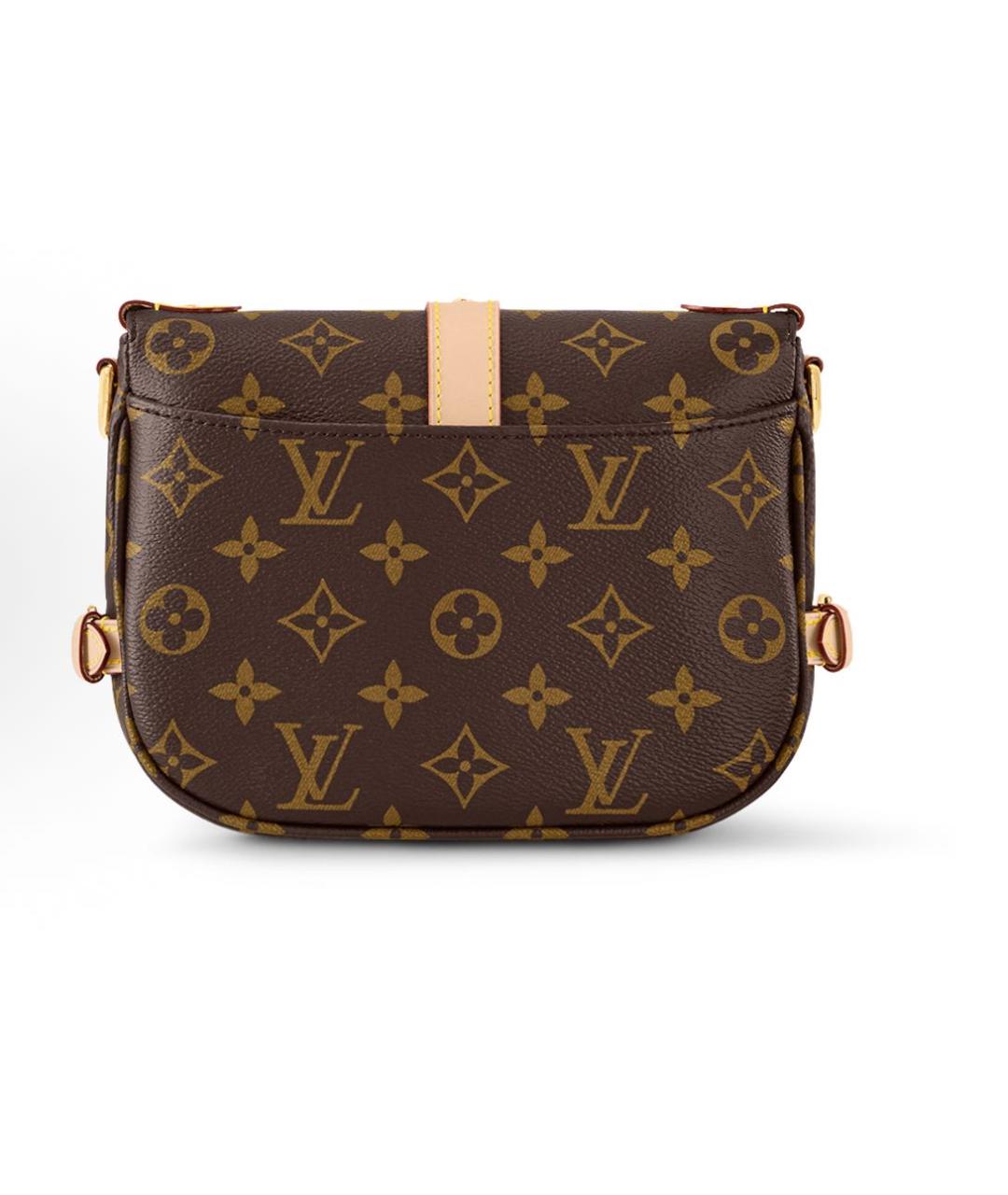 LOUIS VUITTON Коричневая сумка через плечо, фото 3