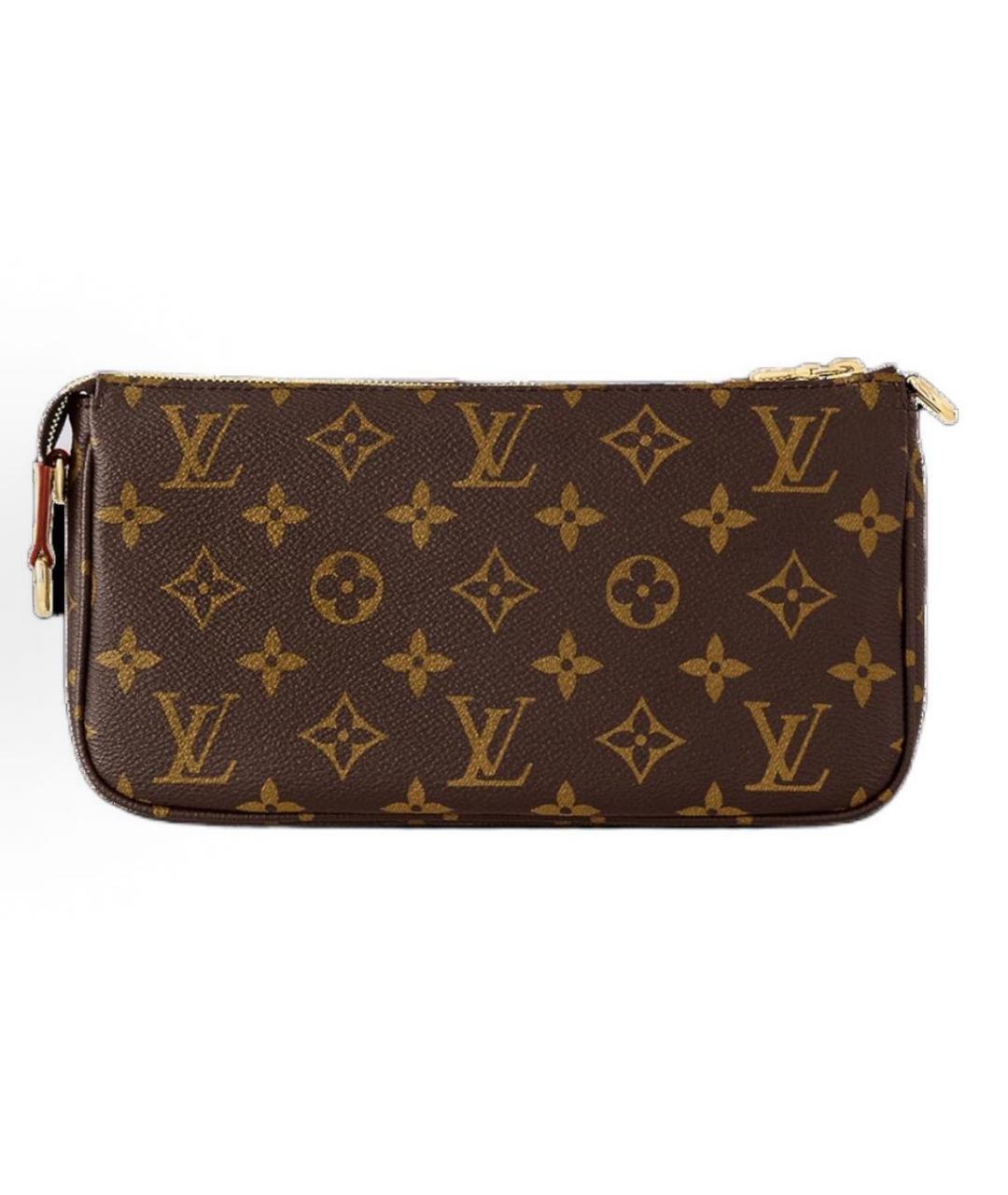 LOUIS VUITTON Коричневая сумка через плечо, фото 3