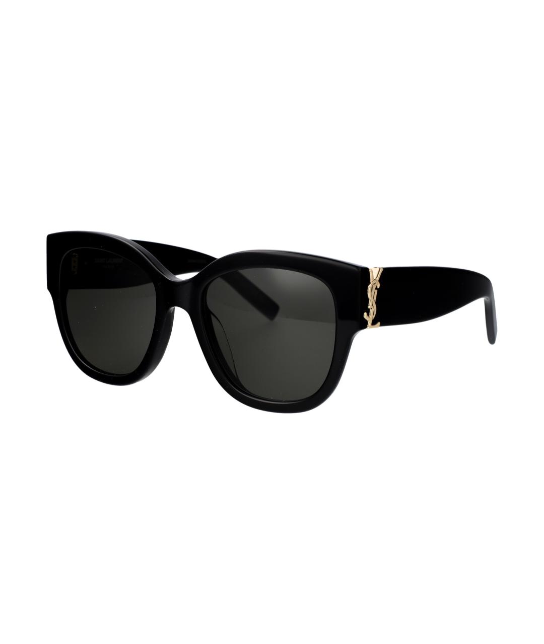 SAINT LAURENT Черные солнцезащитные очки, фото 2
