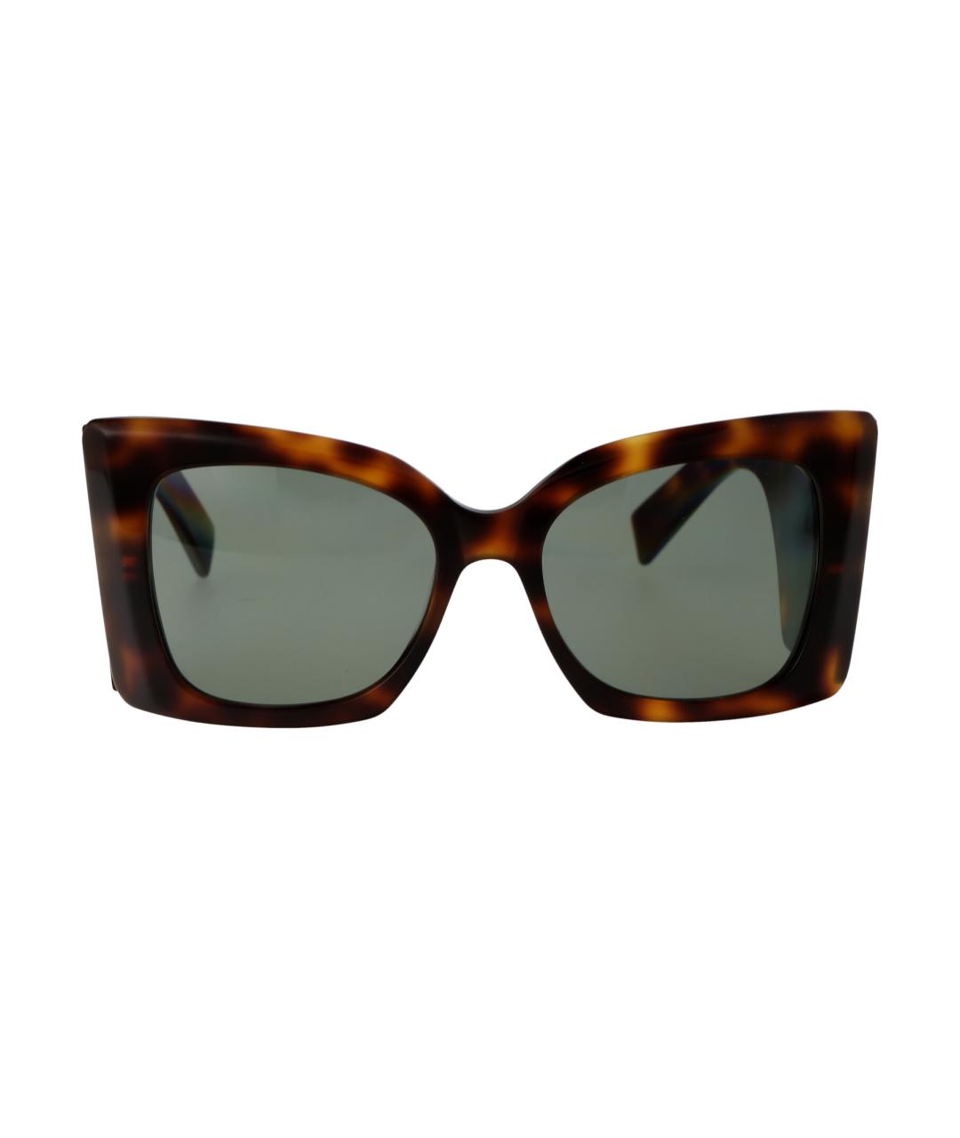 SAINT LAURENT Мульти пластиковые солнцезащитные очки, фото 2