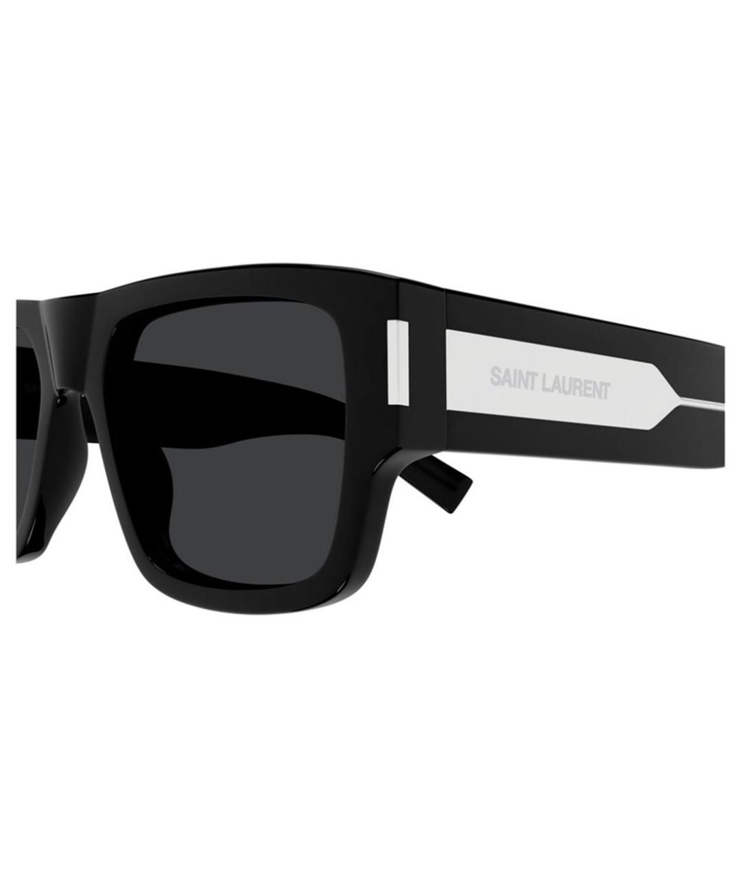 SAINT LAURENT Черные солнцезащитные очки, фото 3