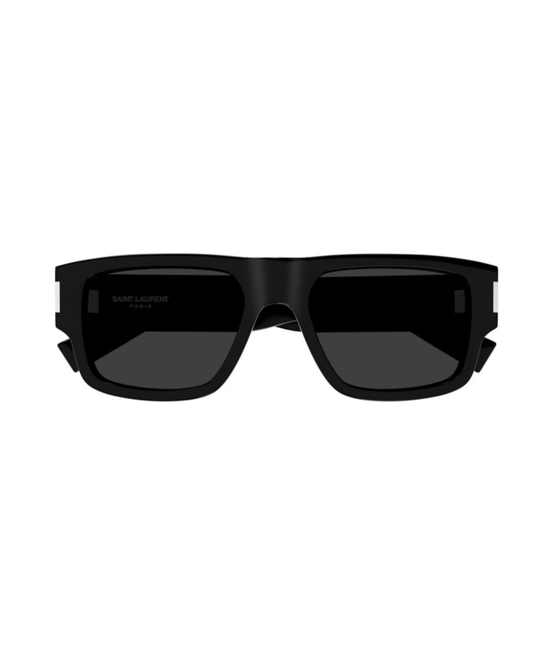 SAINT LAURENT Черные солнцезащитные очки, фото 2