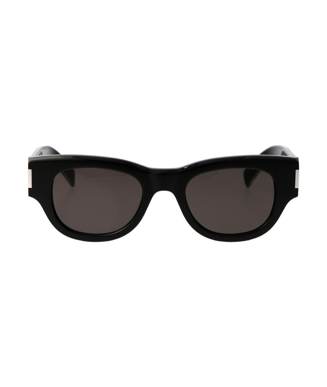 SAINT LAURENT Черные солнцезащитные очки, фото 1