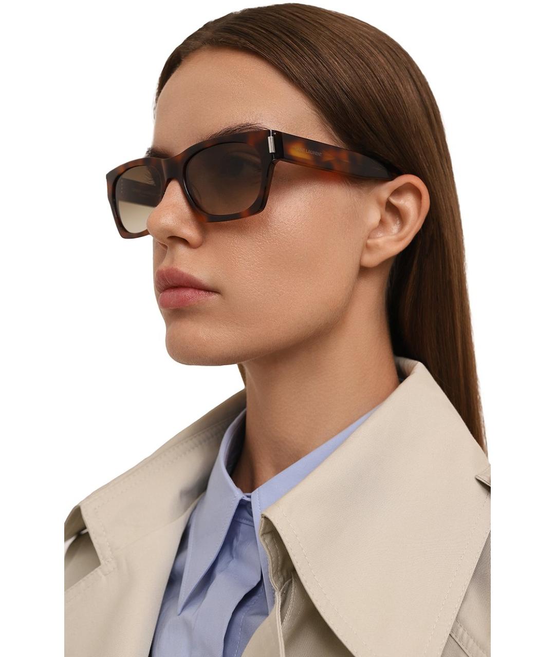 SAINT LAURENT Мульти солнцезащитные очки, фото 5