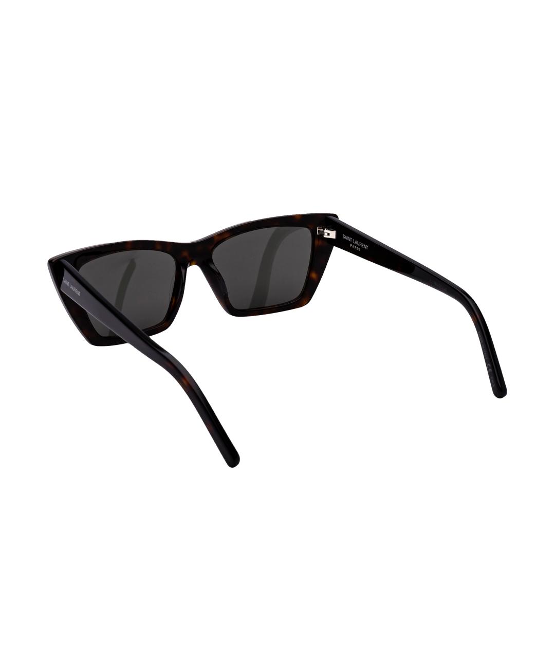 SAINT LAURENT Мульти пластиковые солнцезащитные очки, фото 4