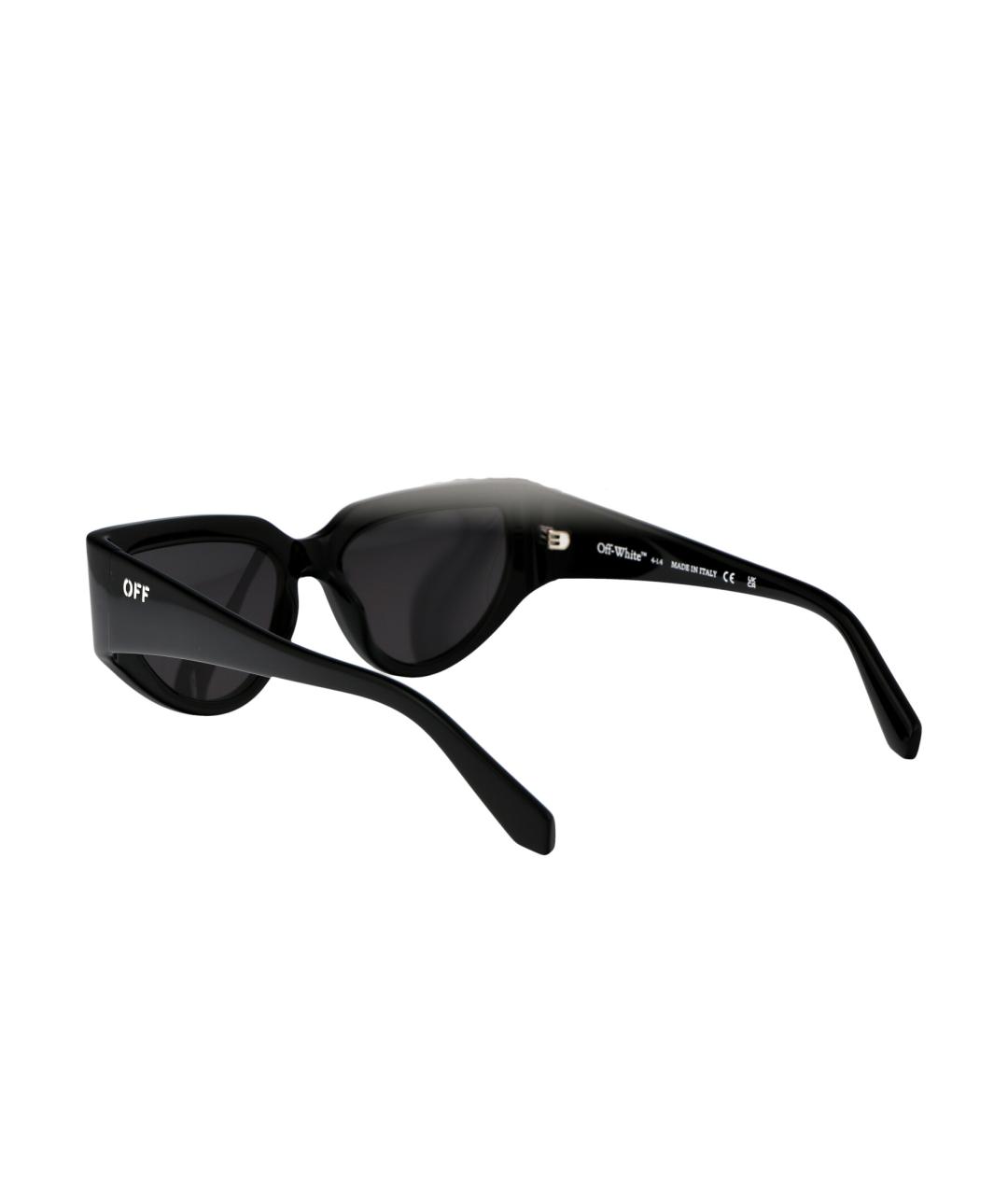 OFF-WHITE Черные солнцезащитные очки, фото 4