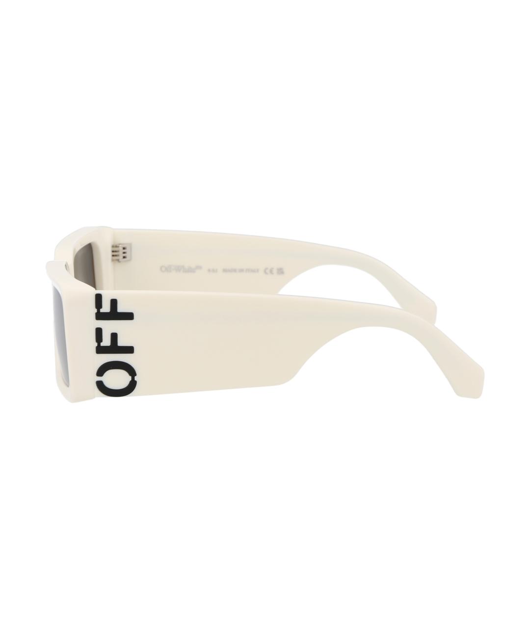 OFF-WHITE Белые солнцезащитные очки, фото 3