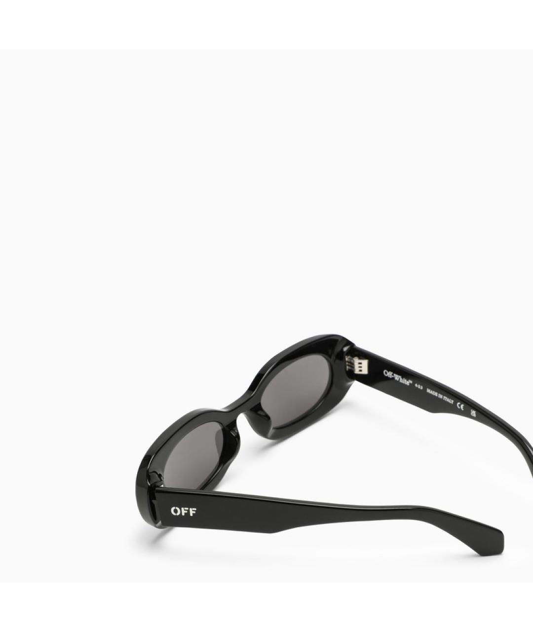 OFF-WHITE Черные солнцезащитные очки, фото 3
