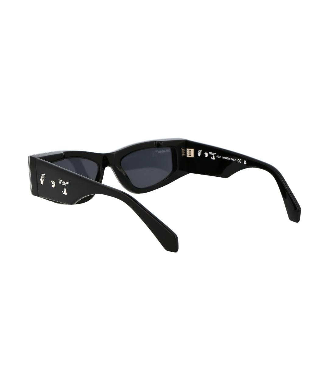 OFF-WHITE Черные солнцезащитные очки, фото 4